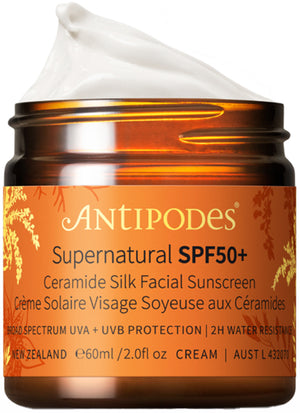 Antipodes Supernatural SPF50+ Ceramide Silk Facial Sunscreen